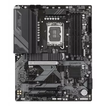 GIGABYTE Z790 D -emolevy - tukee Intel Core 14. sukupolven suorittimia, 12+1+1 vaiheinen digitaalinen VRM, jopa 7600 MHz DDR5 (OC), 3x PCIe 4.0 M.2, 2,5 GbE LAN, USB 3.2 Gen 2