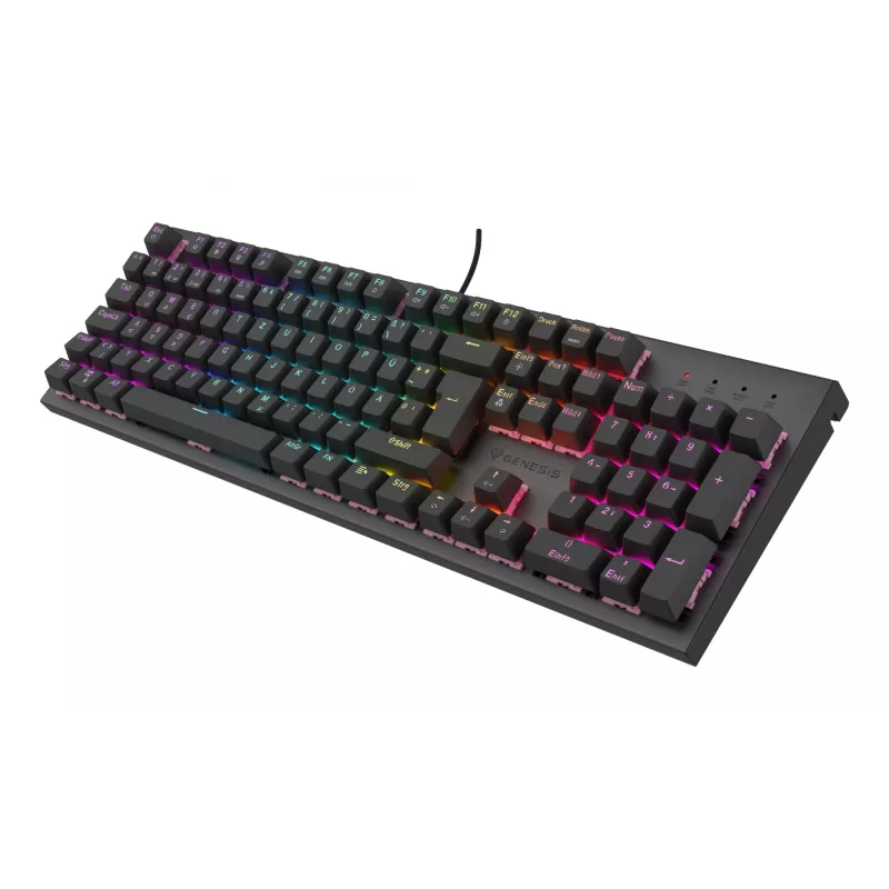 GENESIS NKG-2179 näppäimistö pelaaminen USB QWERTZ saksa musta