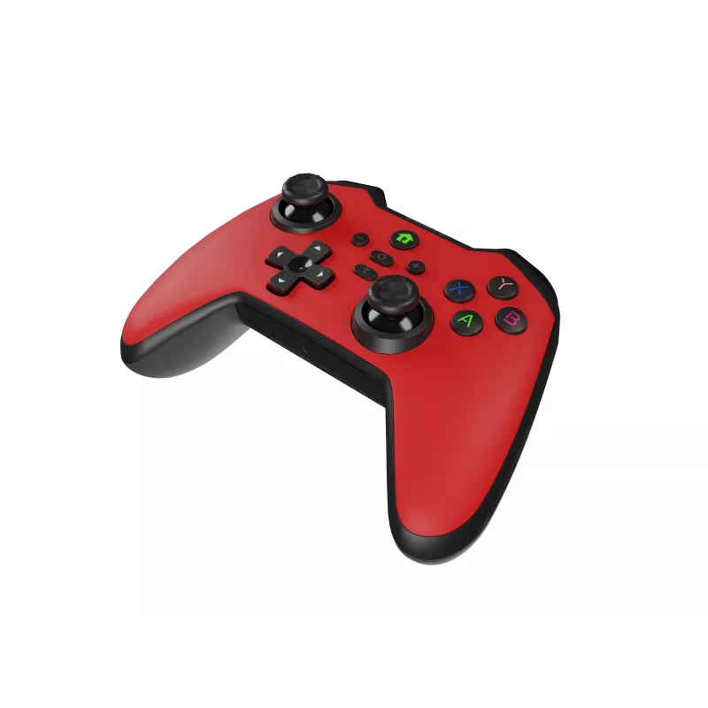 GENESIS Mangan 400 Red Bluetooth -peliohjain analoginen / digitaalinen Android, MAC, Nintendo Switch, PC, iOS