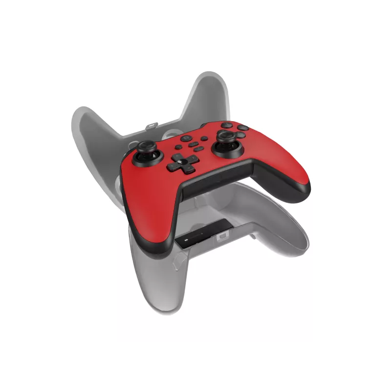 GENESIS Mangan 400 Red Bluetooth -peliohjain analoginen / digitaalinen Android, MAC, Nintendo Switch, PC, iOS