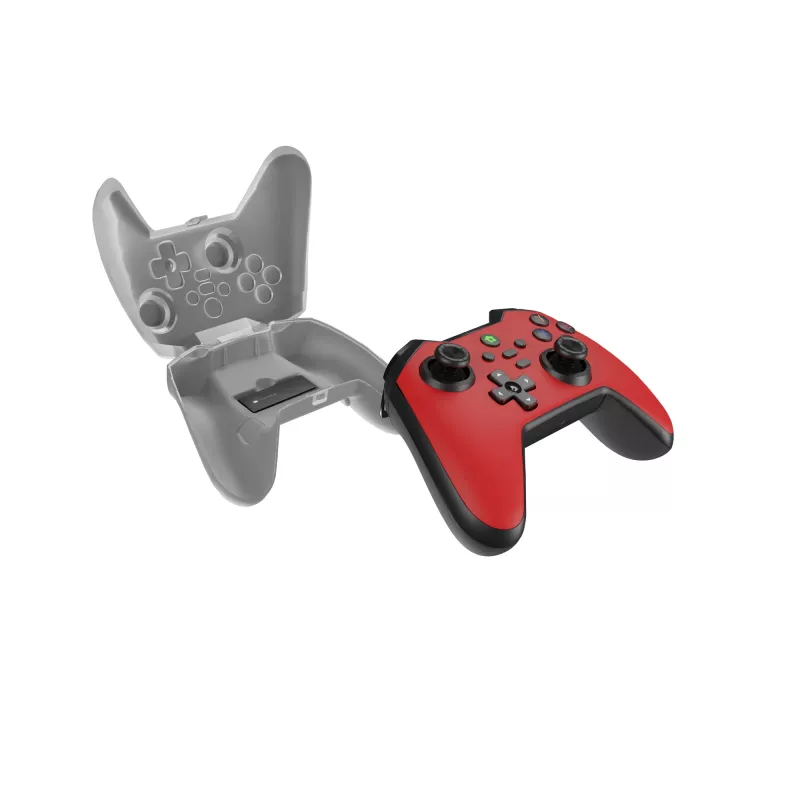 GENESIS Mangan 400 Red Bluetooth -peliohjain analoginen / digitaalinen Android, MAC, Nintendo Switch, PC, iOS