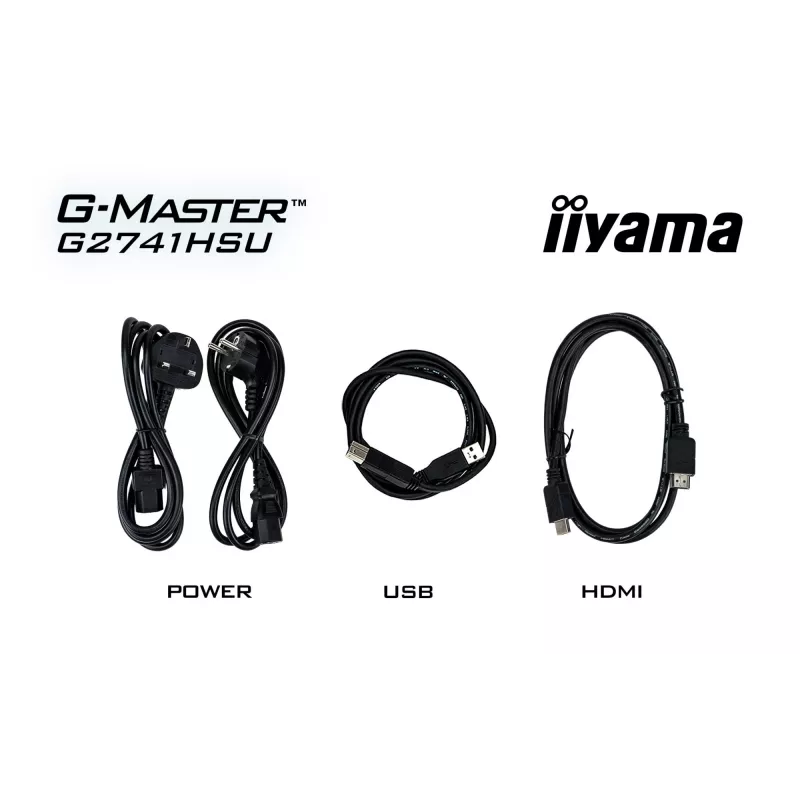 iiyama G-MASTER G2741HSU-B1 tietokonenäyttö 68,6 cm (27 inch) 1920 x 1080 pikseliä Full HD musta
