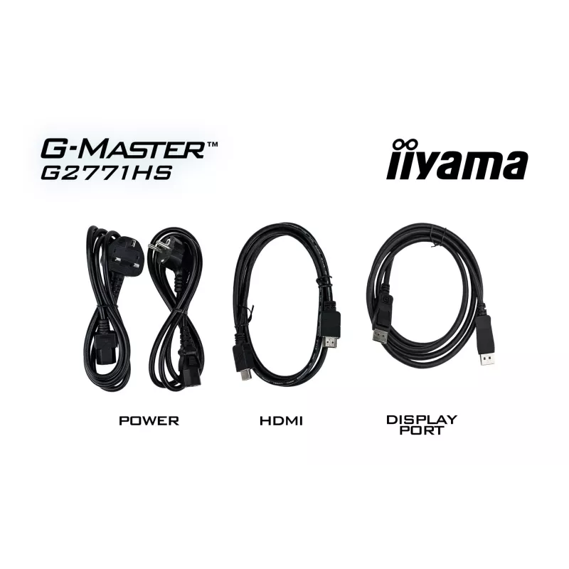 iiyama G-MASTER G2771HS-B1 tietokonenäyttö 68,6 cm (27 inch) 1920 x 1080 pikseliä Full HD musta