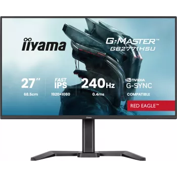 iiyama G-MASTER GB2771HSU-B1 tietokonenäyttö 68,6 cm (27 inch) 1920 x 1080 pikseliä Full HD musta