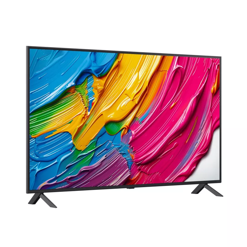 LG QNED AI 55QNED80A6A 139,7 cm (55 inch) 4K Ultra HD Smart TV Wi-Fi musta