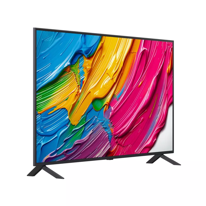 LG QNED AI 55QNED80A6A 139,7 cm (55 inch) 4K Ultra HD Smart TV Wi-Fi musta