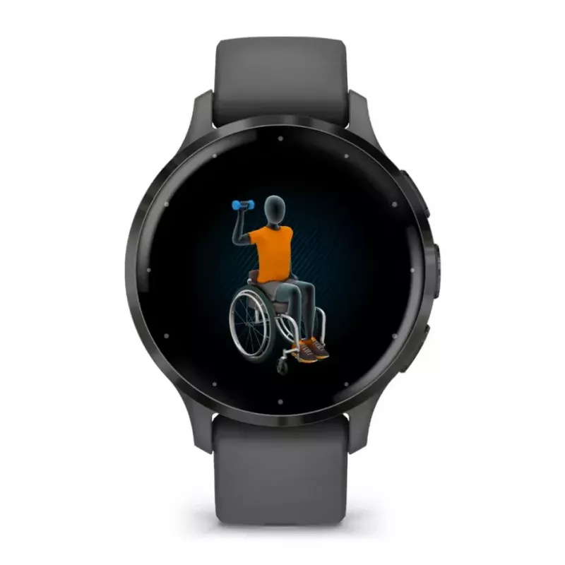 Älykello GARMIN Venu 3S — 41 mm harmaa polymeerikotelo, 1,2