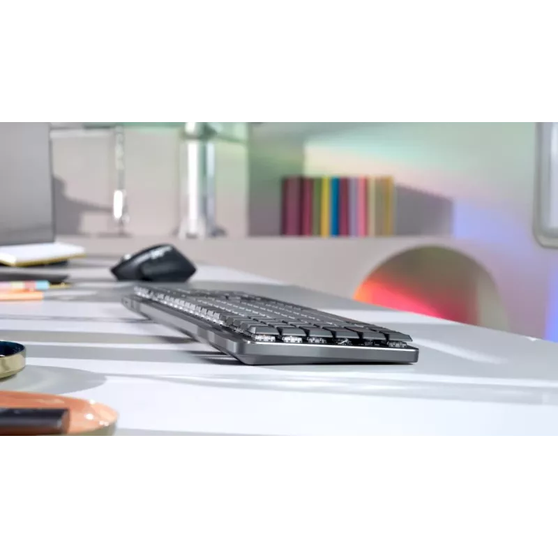 LOGITECH MX Mechanical langaton valaistu Performance-näppäimistö - Graphite Suisse Qwertz