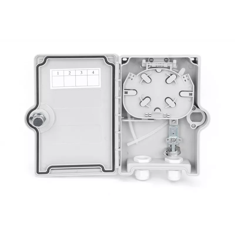 DIGITUS ulko-FTTH-kotelo, IP65 2x SC/SC-adapterille tai 2x LC/DC