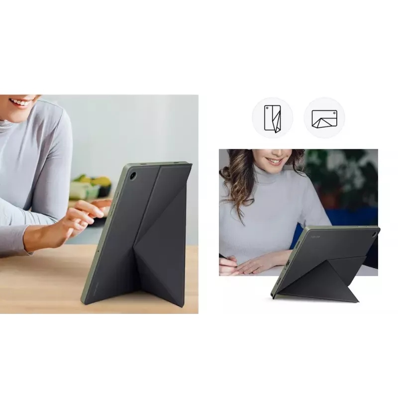 Folio-kotelo Samsung EF-BX210TWEGWW Galaxy Tab A9+ 11 tuumalle valkoinen