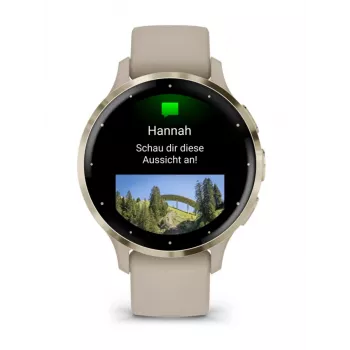 GARMIN INTERNATIONAL Venu 3S - 41 mm - älykello rannekkeella - ranska - harmaa