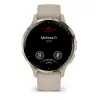 GARMIN INTERNATIONAL Venu 3S - 41 mm - älykello rannekkeella - ranska - harmaa
