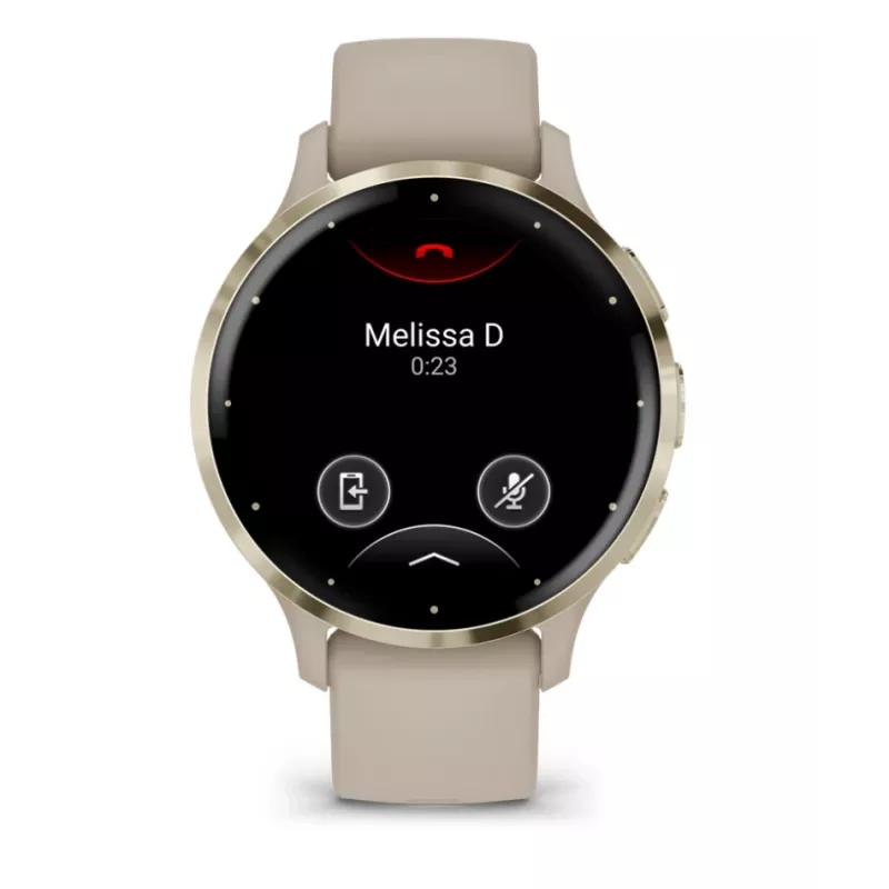 GARMIN INTERNATIONAL Venu 3S - 41 mm - älykello rannekkeella - ranska - harmaa