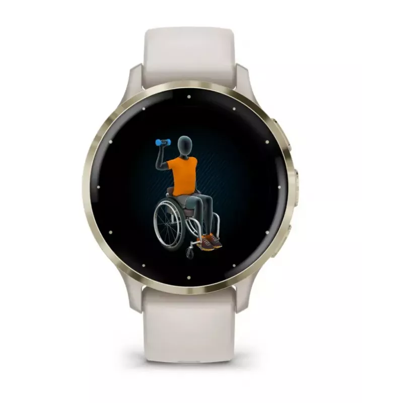 Älykello Garmin Venu 3S ivory