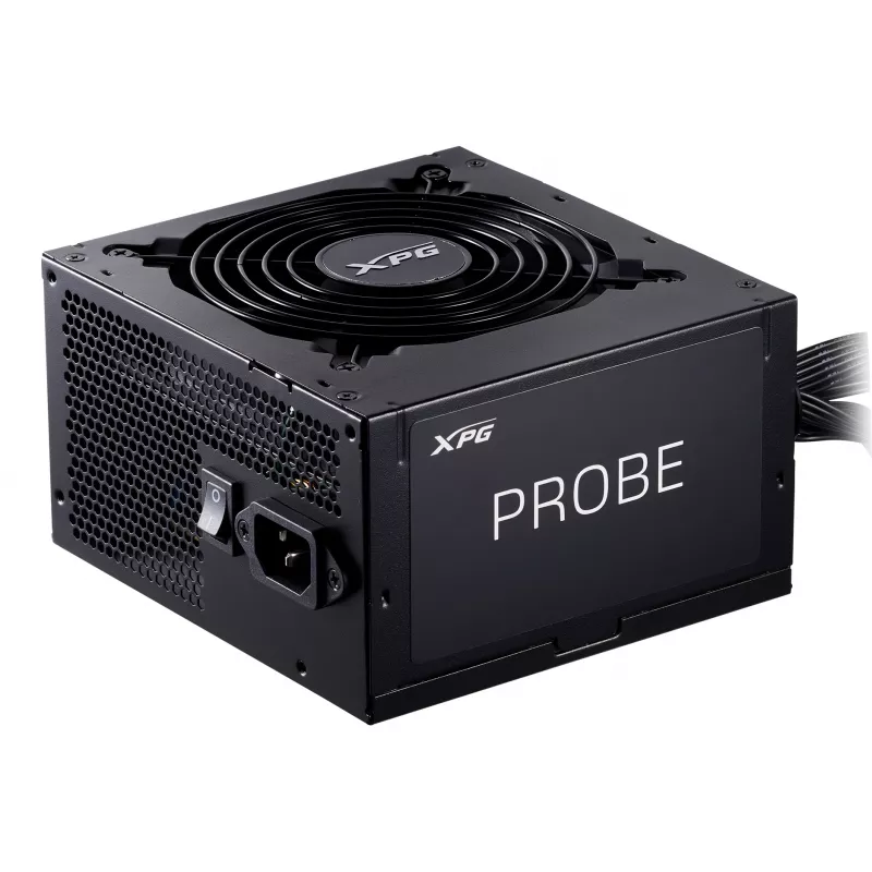 XPG PROBE 600 BRONZE virtalähde, 600 W, 100 - 240 V, 47 - 63 Hz, 10 A, aktiivinen, 19 A