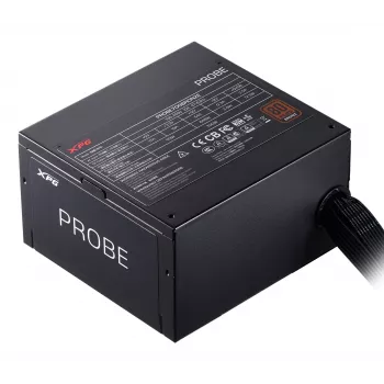 XPG PROBE 600 BRONZE virtalähde, 600 W, 100 - 240 V, 47 - 63 Hz, 10 A, aktiivinen, 19 A