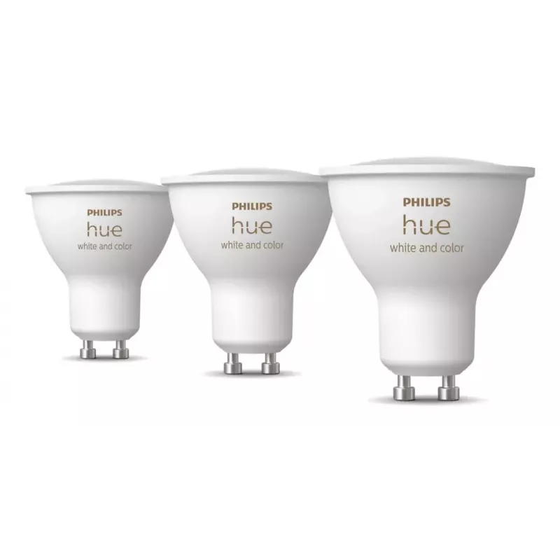 Philips Hue White and Colour Ambience GU10 – älykohdevalo – (3 kpl:n pakkaus)