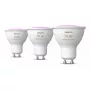 Philips Hue White and Colour Ambience GU10 – älykohdevalo – (3 kpl:n pakkaus)