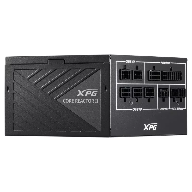 XPG COREREACTOR II 850W virtalähde, 850 W, 100 - 240 V, 47 - 63 Hz, 12 A, 22 A, 62,5 A