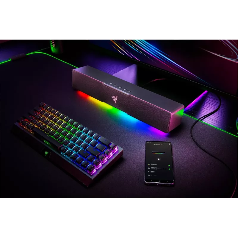 RAZER Leviathan V2 X - PC-pelikaiutinpalkki - musta