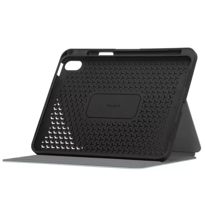 Targus Click-In THZ93211GL läppäsuojakotelo iPadille (10. sukupolvi) 27,7 cm (10,9 tuumaa), TPU, hopea
