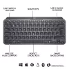 LOGITECH MX Keys Mini valaistu näppäimistö - langaton Bluetooth - grafiitti - Azerty ranska