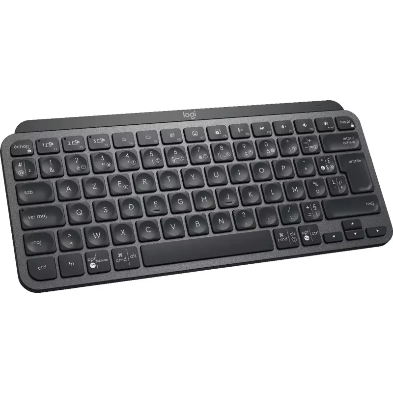 LOGITECH MX Keys Mini valaistu näppäimistö - langaton Bluetooth - grafiitti - Azerty ranska