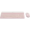 LOGITECH Slim langaton näppäimistö ja hiiri -yhdistelmä Mk470 - rose Qwerty Us/int'l