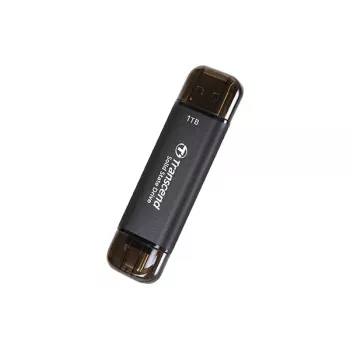 TRANSCEND Esd310c - 1TB kannettava SSD - USB Type-A / USB Type-C