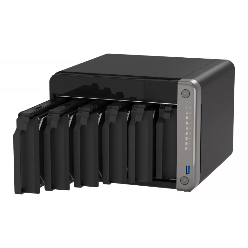 QNAP TS-AI642-8G NAS/tallennuspalvelin torni ARM Cortex-A76 8 GB musta