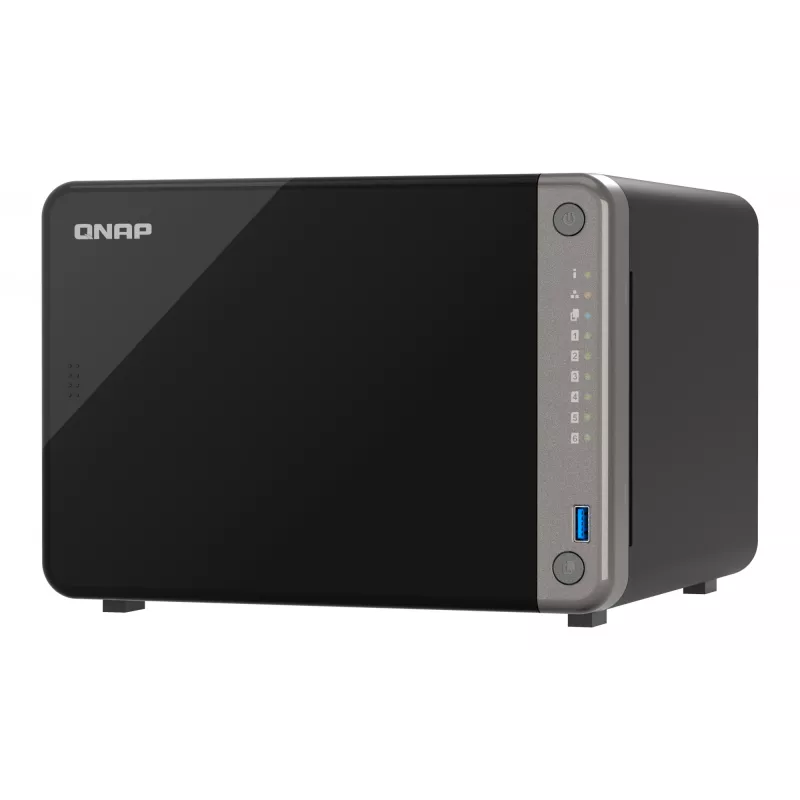 QNAP TS-AI642-8G NAS/tallennuspalvelin torni ARM Cortex-A76 8 GB musta