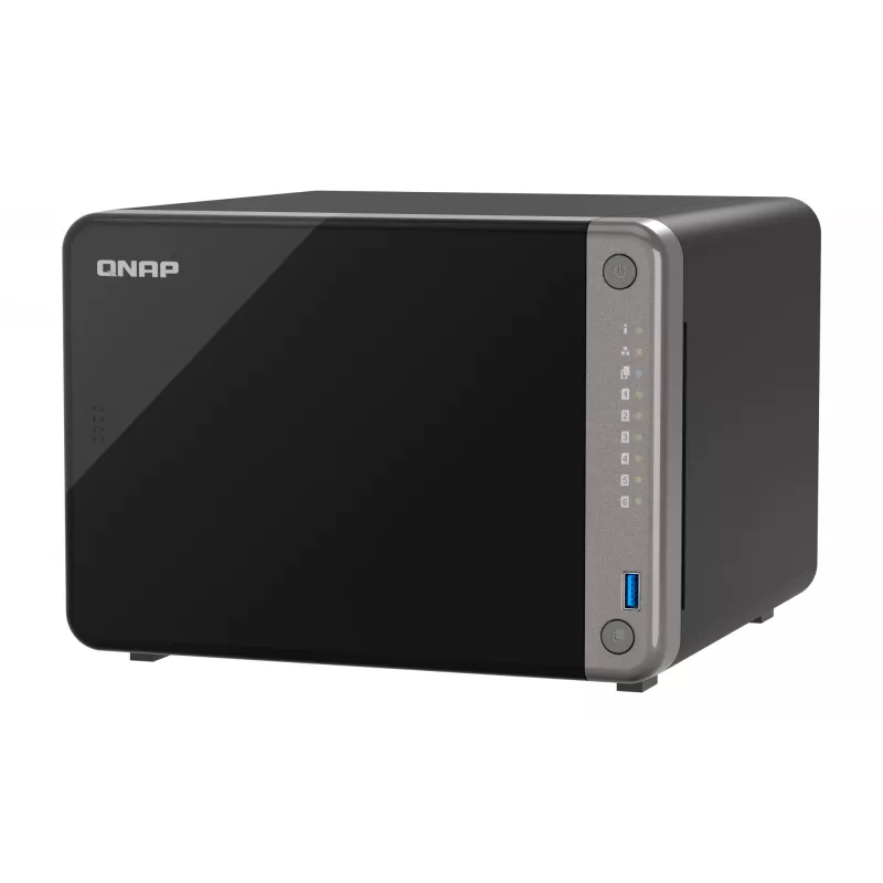 QNAP TS-AI642-8G NAS/tallennuspalvelin torni ARM Cortex-A76 8 GB musta