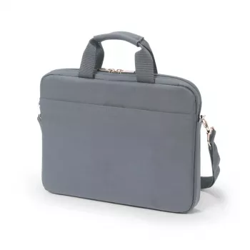 DICOTA Eco ohut Case Base - 11-12,5 tuuman kannettavan tietokoneen laukku - harmaa / 300d Rpet polyesteri