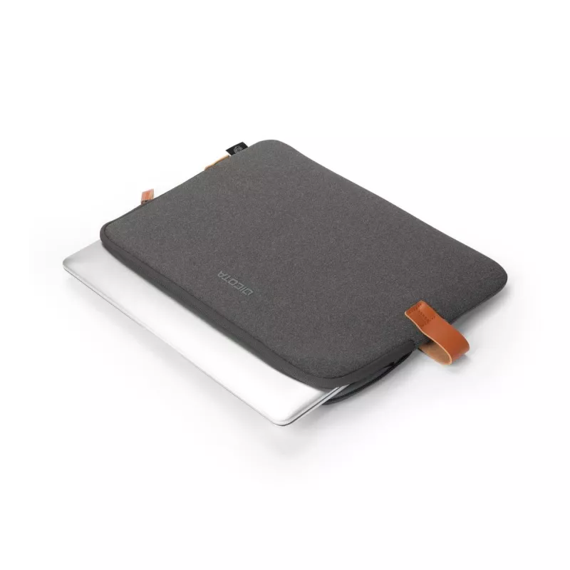 DICOTA Skin Urban Anthracite - 16in MacBook-suoja - Anthracite / kierrätetty polyesteri-neopreenikangas