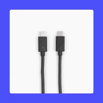 Owl Labs USB-C-liitin USB-C-liittimeen -kaapeli Meeting Owl 3:lle (4,87 m) USB-kaapeli musta