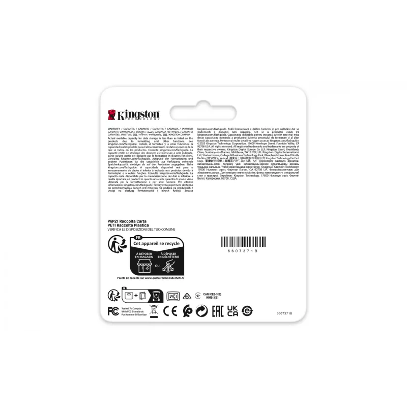 Flash-muisti Kingston Technology 32GB SDHC UHS-I Industrial pSLC