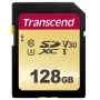 Flash-muisti Transcend 128 GB SDXC UHS-I 500S