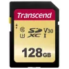 Flash-muisti Transcend 128 GB SDXC UHS-I 500S