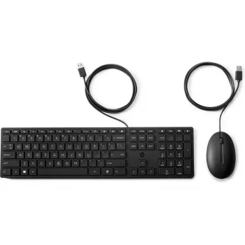 HP Wired Desktop 320MK hiiri ja näppäimistö