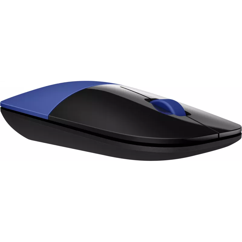 HP Z3700 sininen langaton hiiri, molempikätinen, optinen, RF Wireless, 1200 DPI, sininen