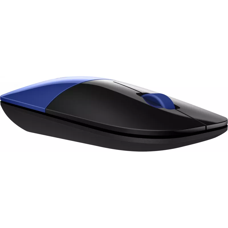 HP Z3700 sininen langaton hiiri, molempikätinen, optinen, RF Wireless, 1200 DPI, sininen