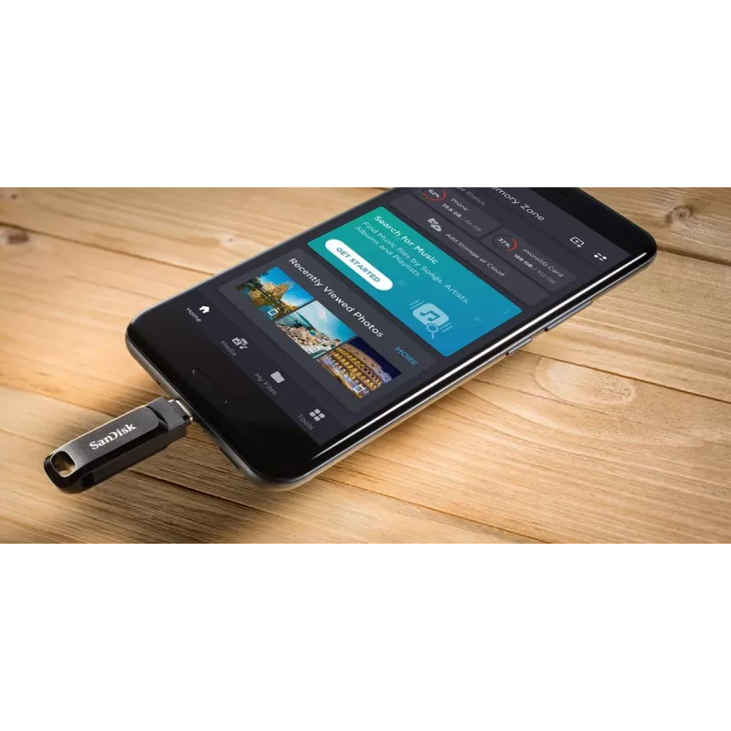 WESTERN DIGITAL SanDisk Ultra Dual Drive Go - 512 GB USB-muistitikku - USB-C / USB-A