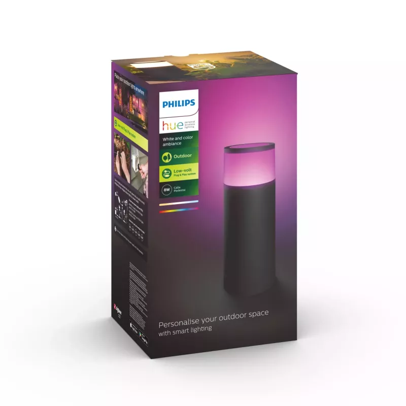 Philips Hue White and colour ambience Calla ulkoinen jalkavalaisin