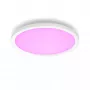 Philips Hue White and Colour Ambience Surimu pyöreä paneeli, älykäs kattovalaisin, Bluetooth/Zigbee, valkoinen, LED, ei vaihdettavat polttimot, monivärinen
