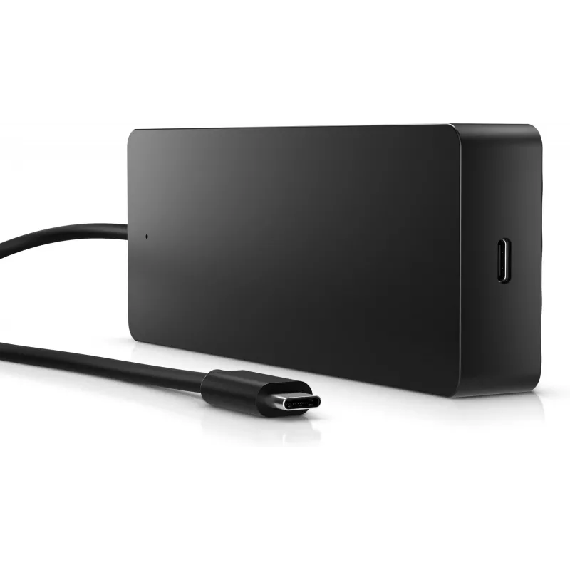 HP Universal USB-C Multiport Hub USB 3.2 Gen 1 Type-C musta
