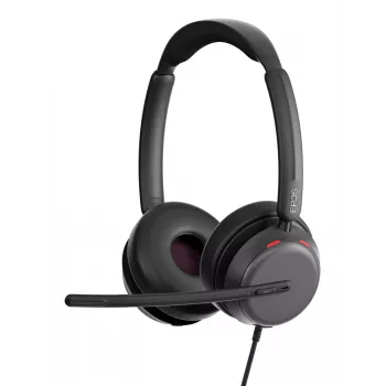 Lenovo 4Z21P85373 kuulokkeet/headset johdollinen headset päänauksella toimistoon/callcenteriin USB Type-C / USB Type-A musta