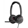Lenovo 4Z21P85373 kuulokkeet/headset johdollinen headset päänauksella toimistoon/callcenteriin USB Type-C / USB Type-A musta