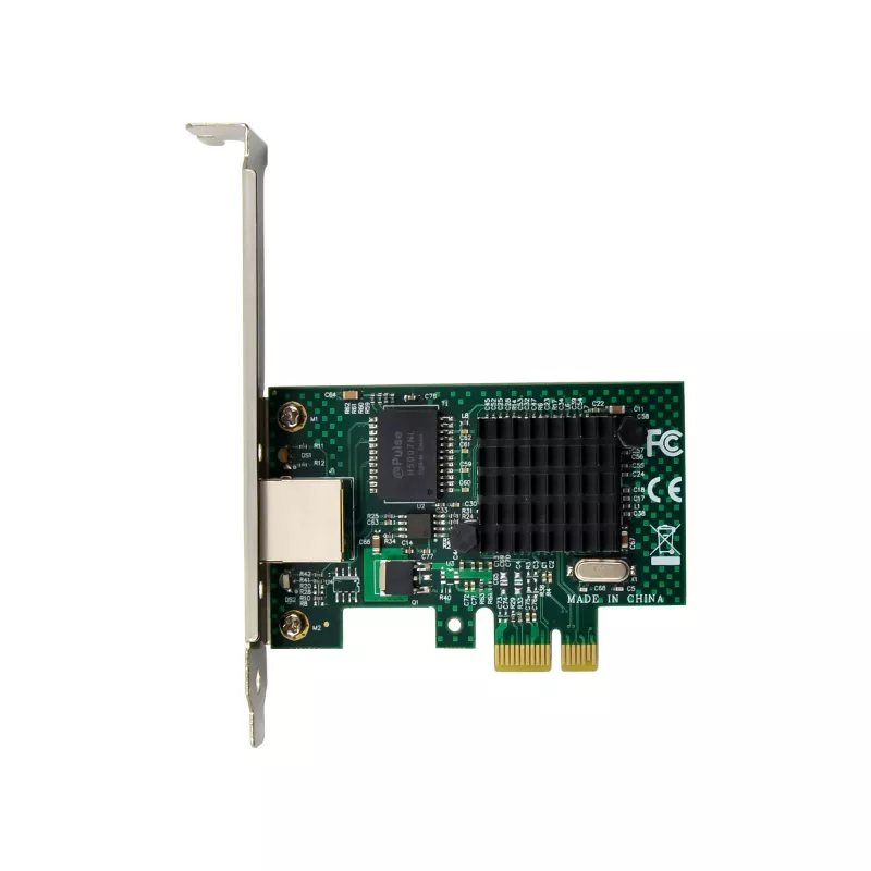 LevelOne Gigabit PCIe -verkkokortti, matalaprofiilinen taustalevy mukana