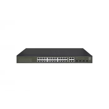 Hallittava kytkin LevelOne Hilbert 28-porttinen Gigabit Smart Lite