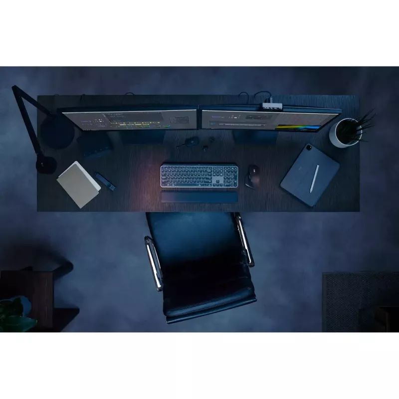 LOGITECH MX Keys S Combo - Graphite - QWERTY US/International